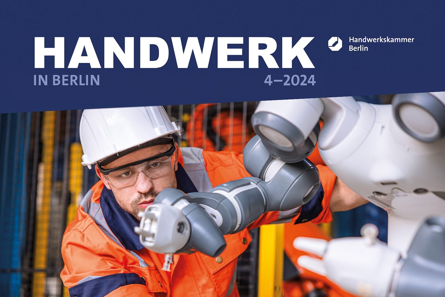 Titelvorschau Ausgabe 4/2024 HANDWERK IN BERLIN
